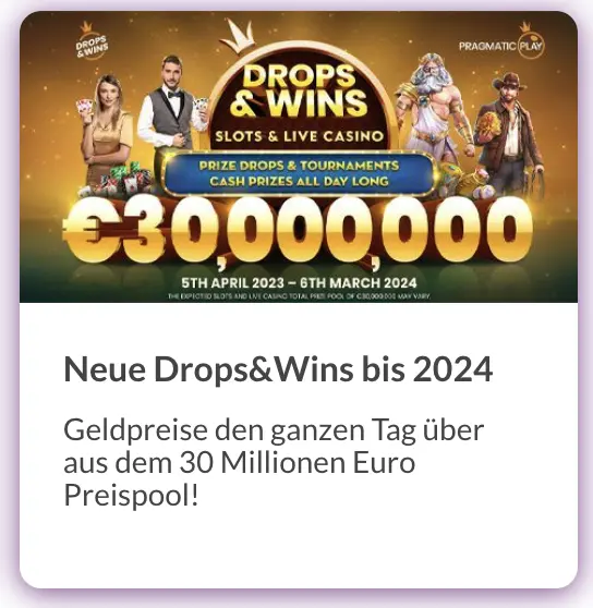 Wunderwins Casino Drops&Wins