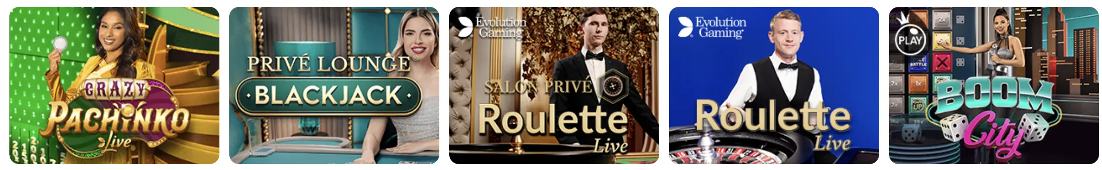 Live-Spiele im Wunderwins Casino